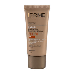 ضدآفتاب جوان کننده بی رنگ پرایم SPF50
