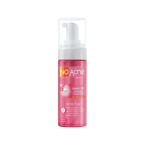 فوم شستشو صورت نو آکنه (No Acne) مدل Grapefruit حجم 150 میلی لیتر
