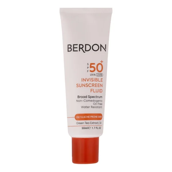 ضدآفتاب بی رنگ مناسب پوست چرب spf50 بردون